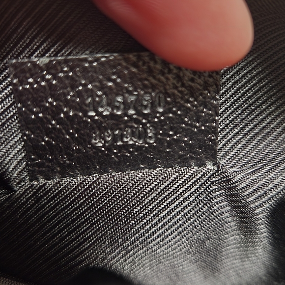 Gucci Black GG Canvas and Leather D Ring Abbey Pochette - Picture 9 of 14